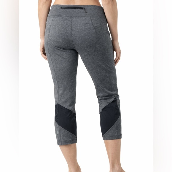 lululemon athletica Pants - Lululemon Athletica Gray and Black Leggings